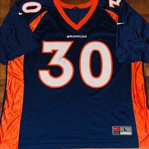 Vintage Denver Broncos T.Davis Jersey